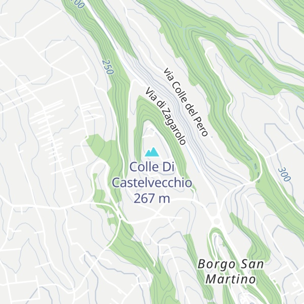 Map of Colle Di Castelvecchio