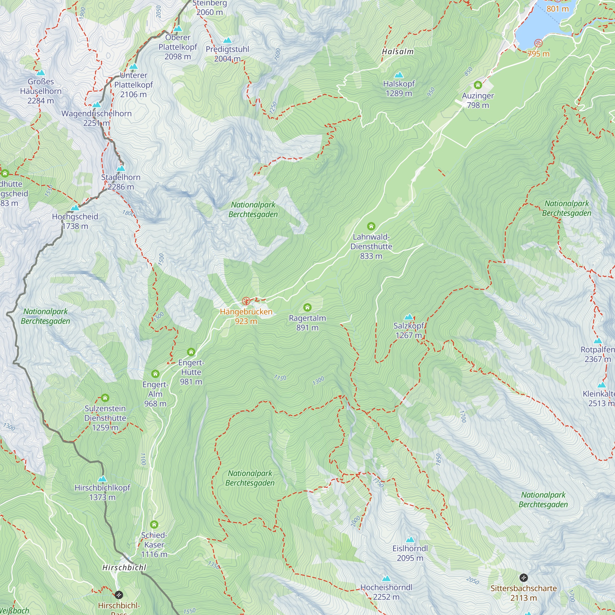 Ragertalm map