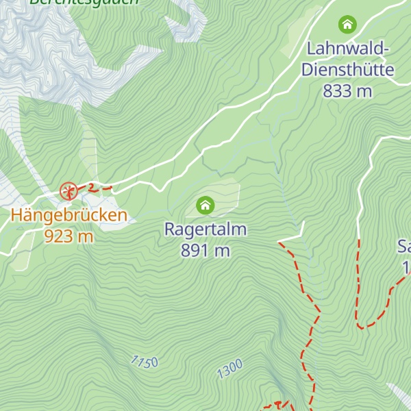 Map of Ragertalm