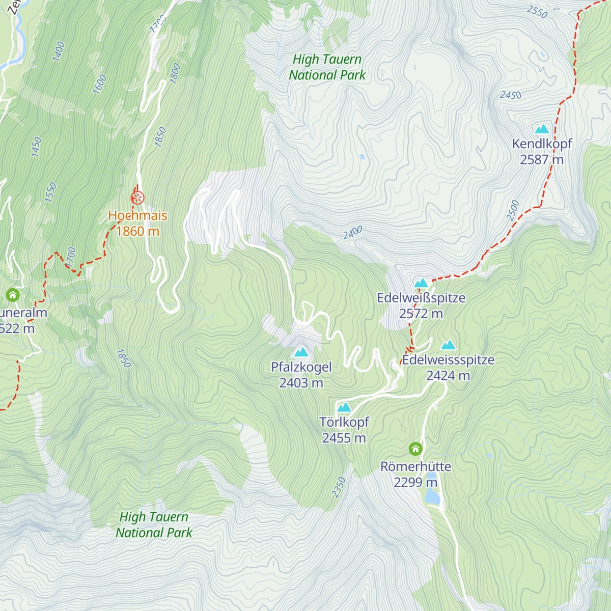 Wilfried-Haslauer-Haus map