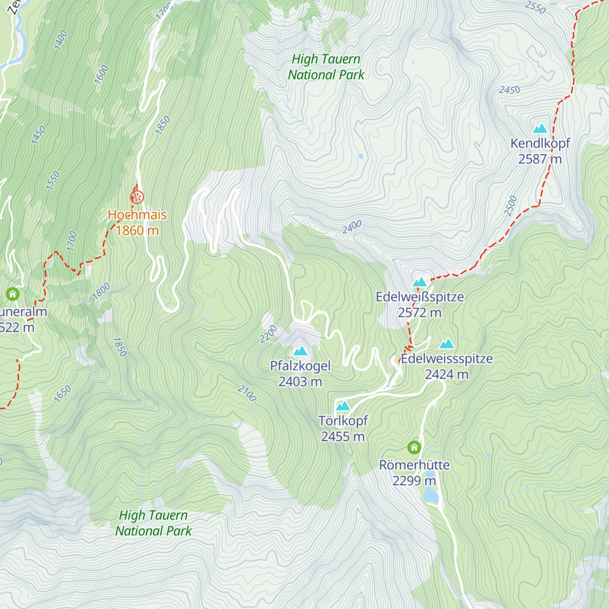 Wilfried-Haslauer-Haus map