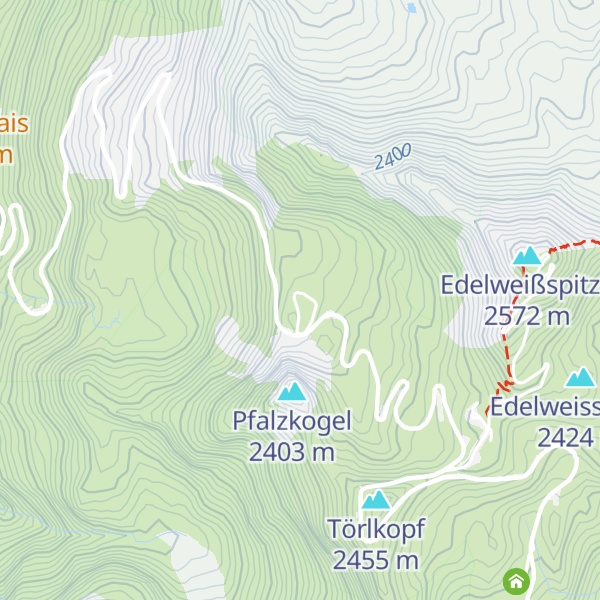 Map of Wilfried-Haslauer-Haus