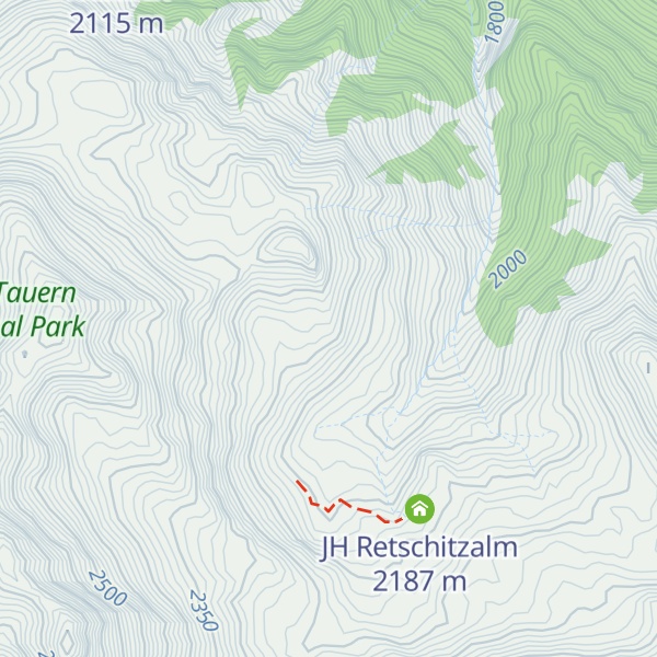 Map of Petrusbauerkaser