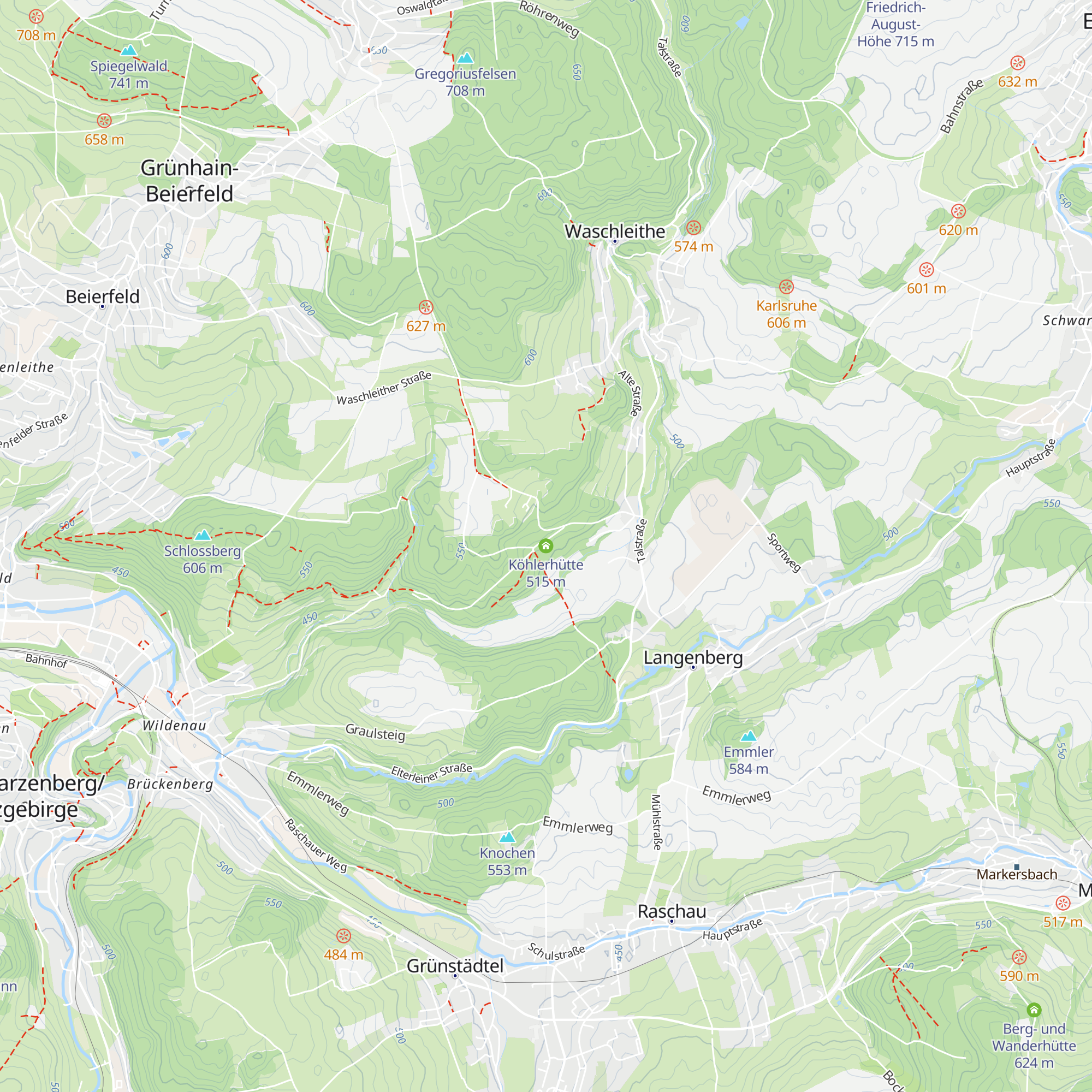 Köhlerhütte map