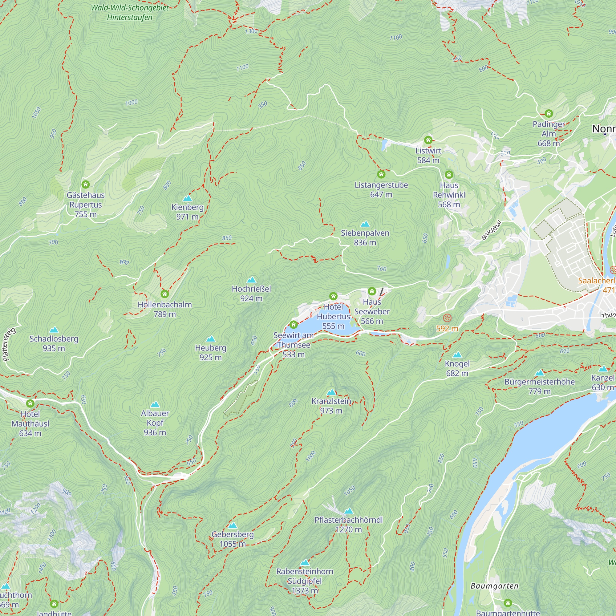 Alpengasthof Madlbauer map