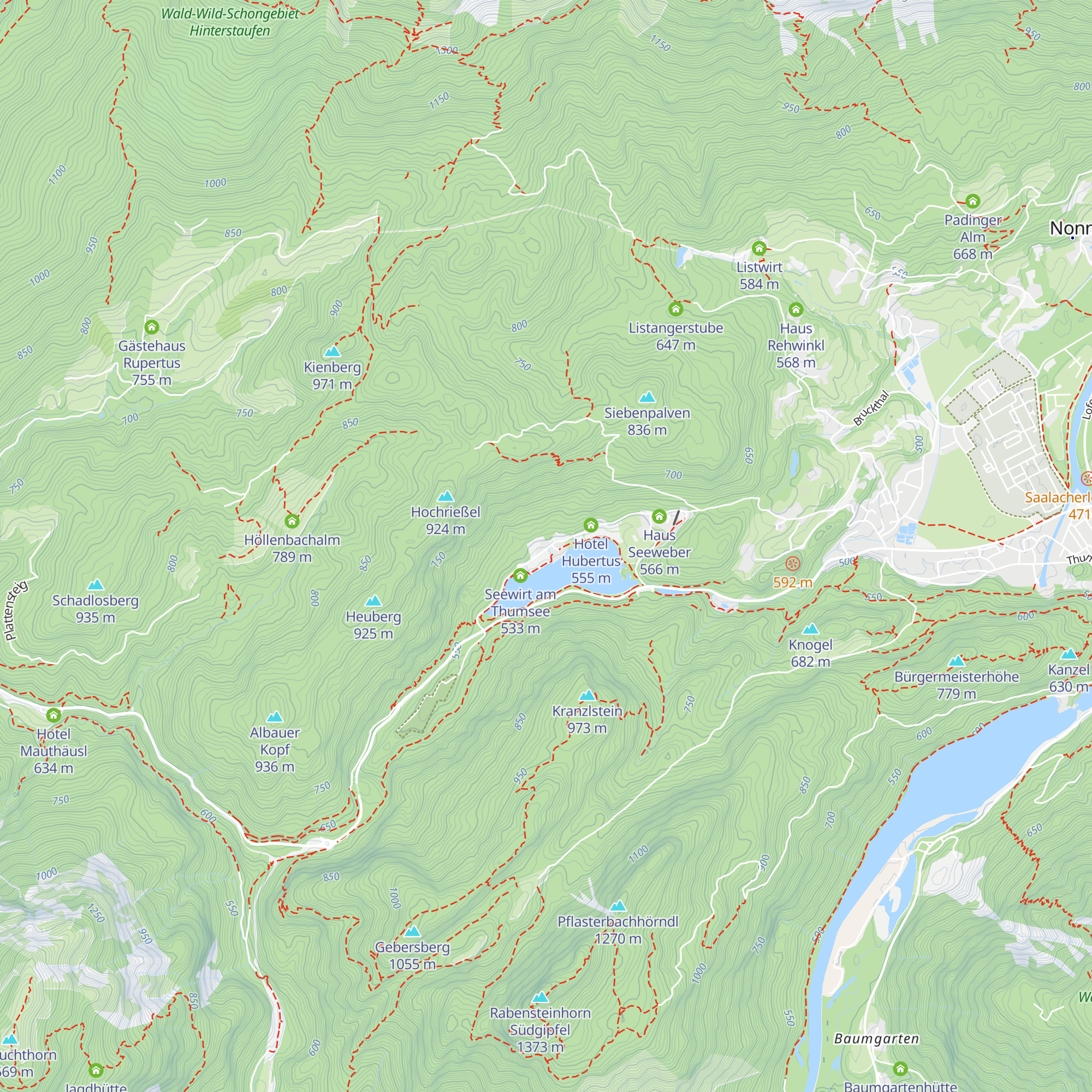 Alpengasthof Madlbauer map
