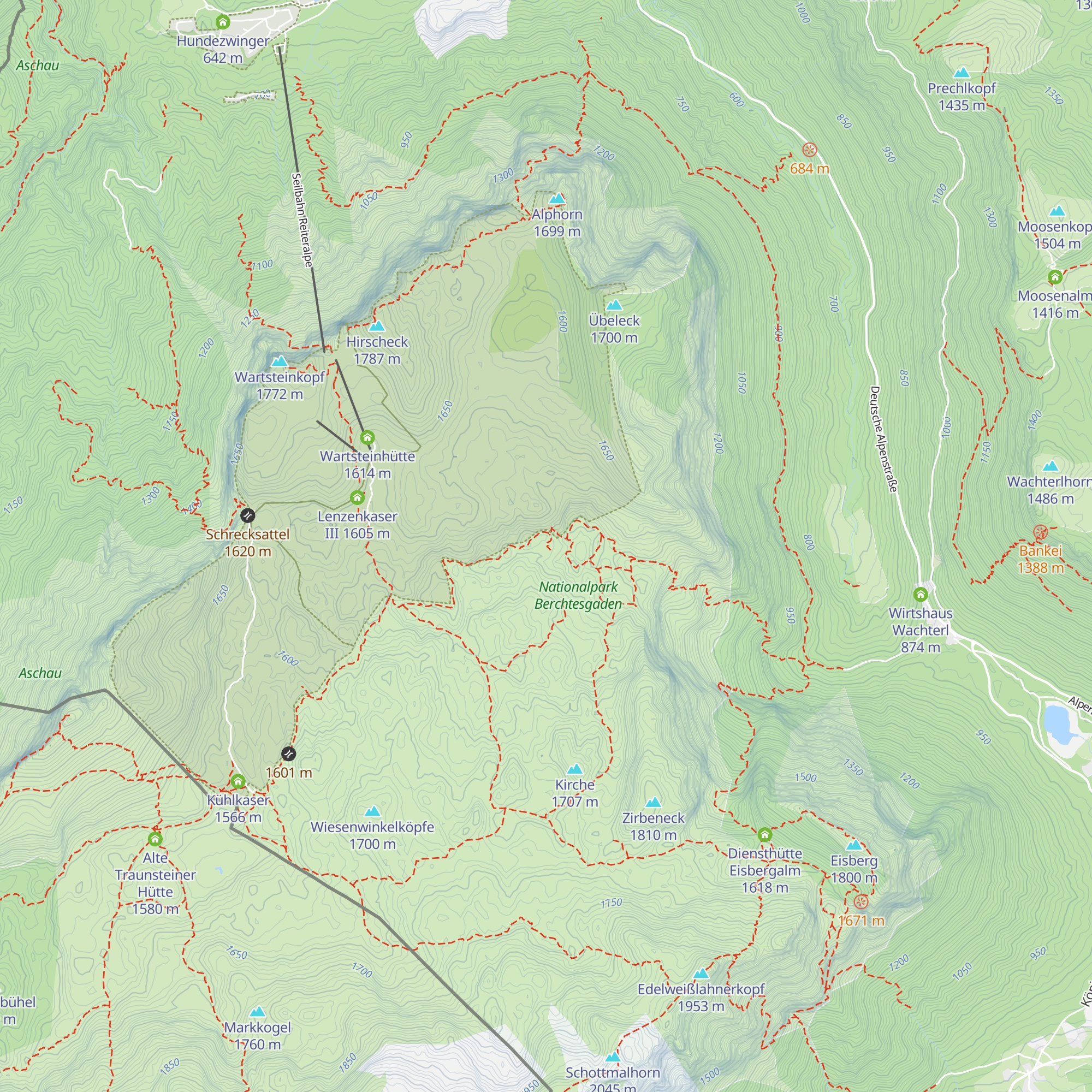 Forstdiensthütte map