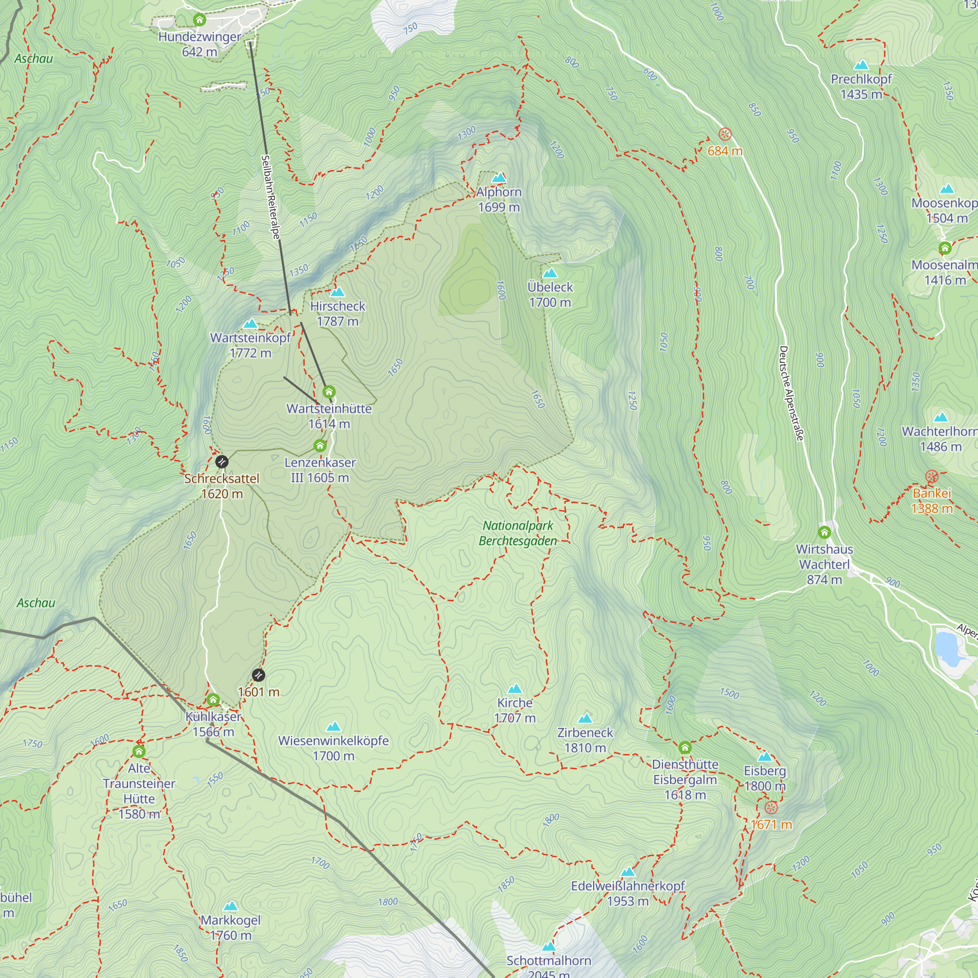 Forstdiensthütte map