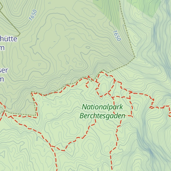 Map of Forstdiensthütte