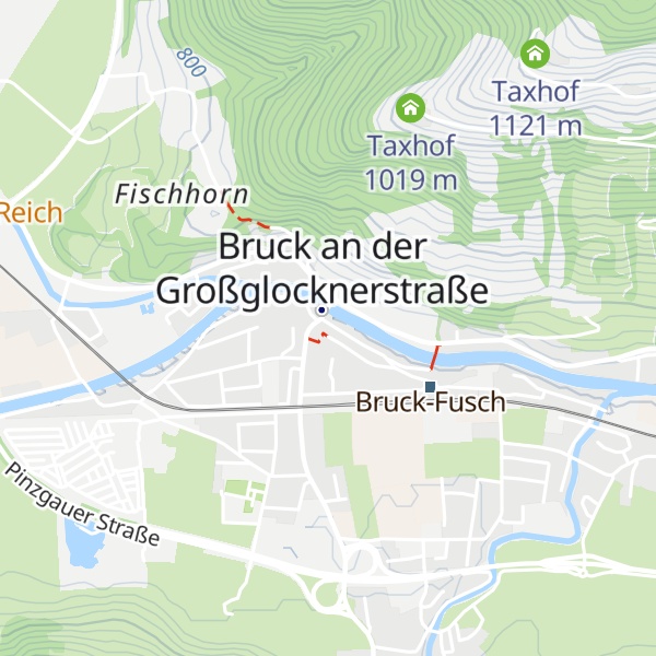 Map of Bruck Fusch Besucherzentrum