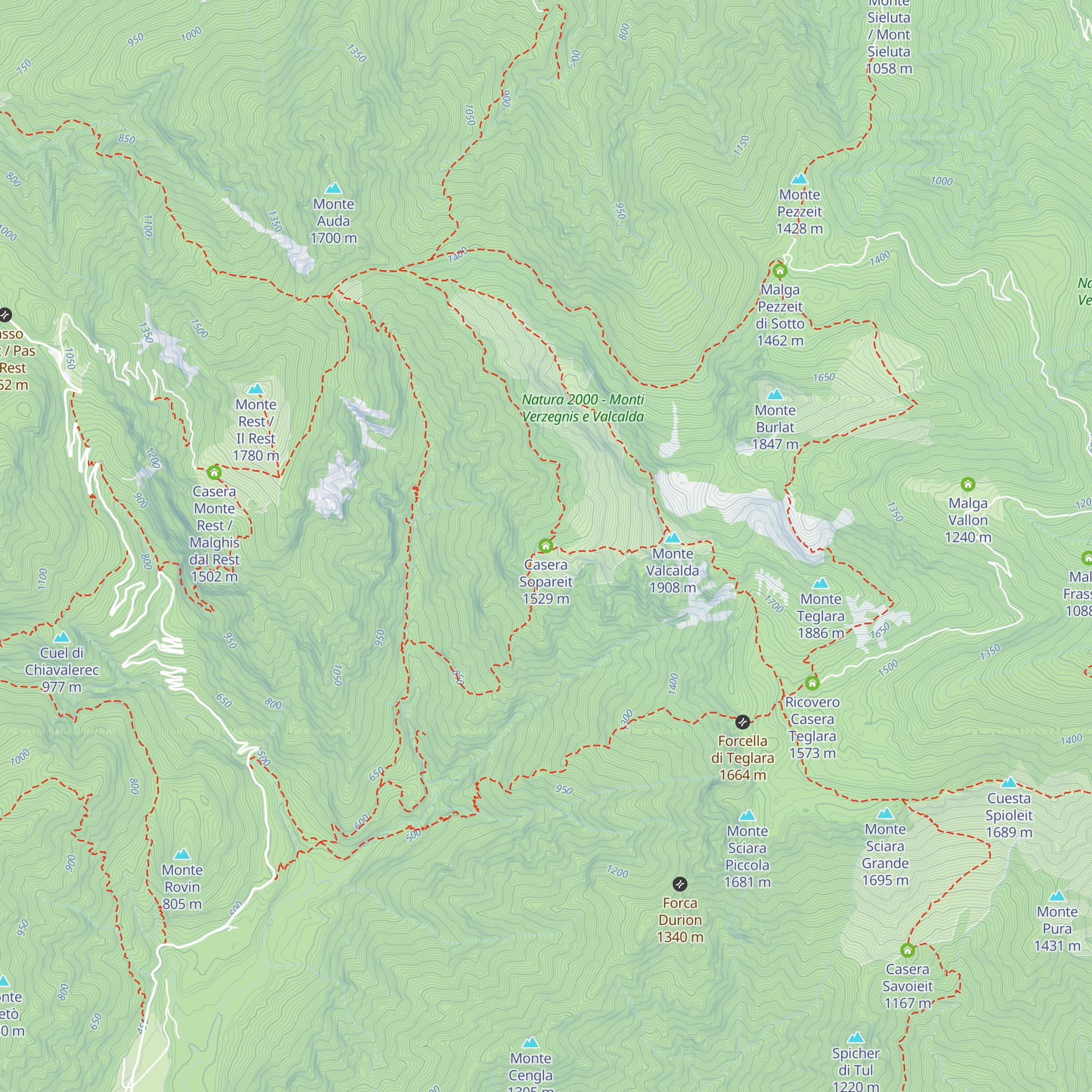 Casera Sopareit map