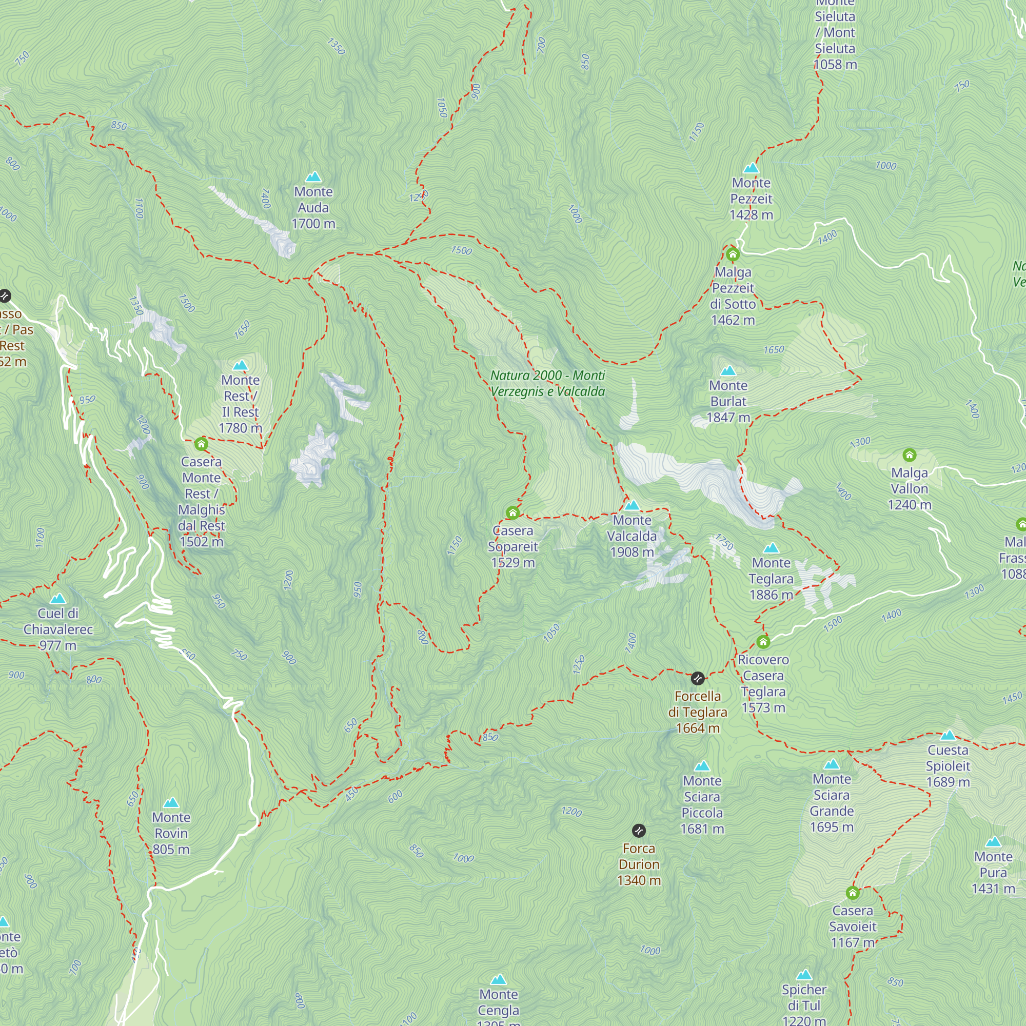 Casera Sopareit map
