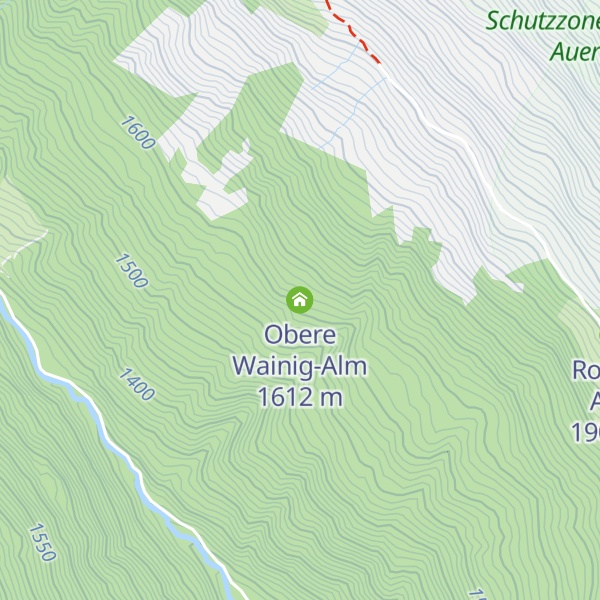 Map of Obere Wainig-Alm