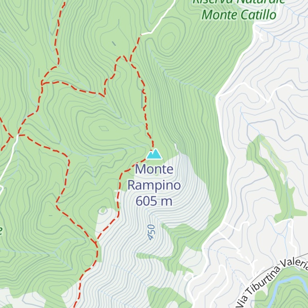 Map of Monte Rampino