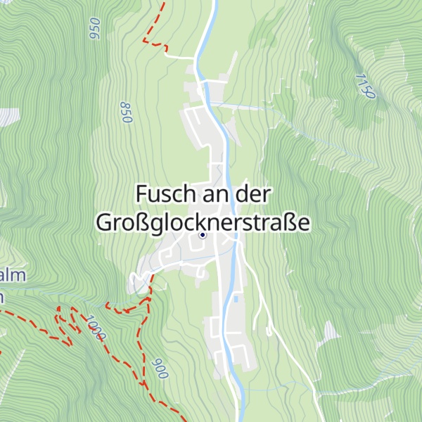 Map of Tourist Info Fusch