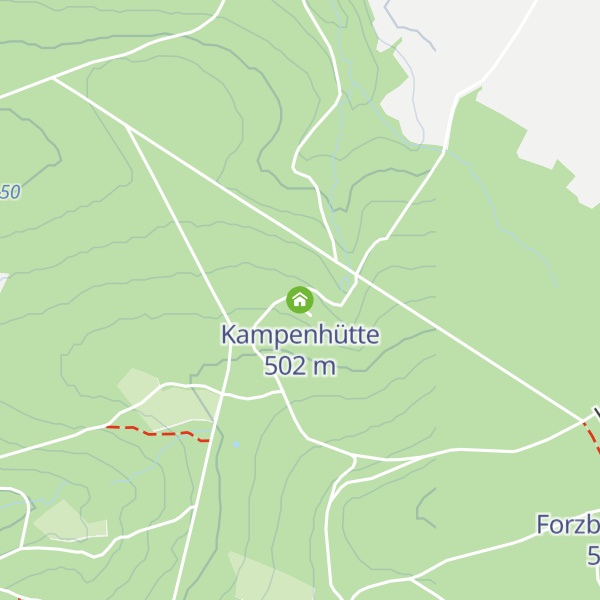 Map of Kampenhütte