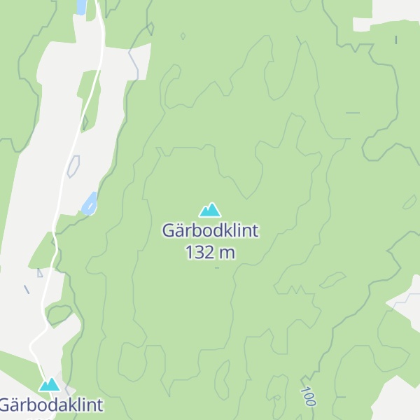 Map of Gärbodklint