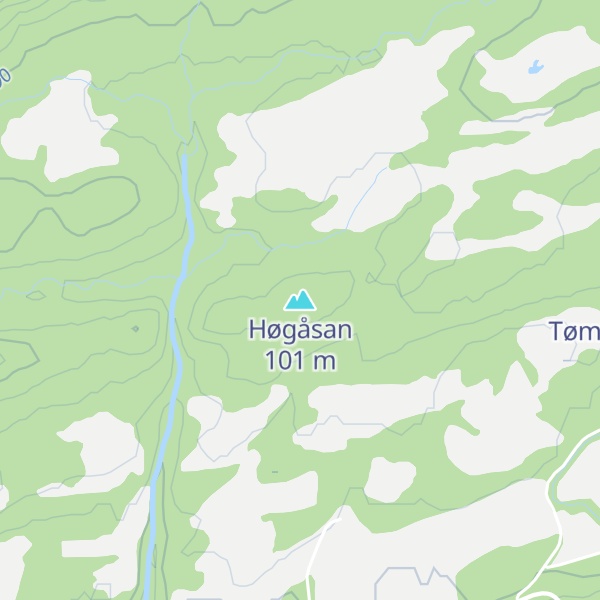 Map of Høgåsan