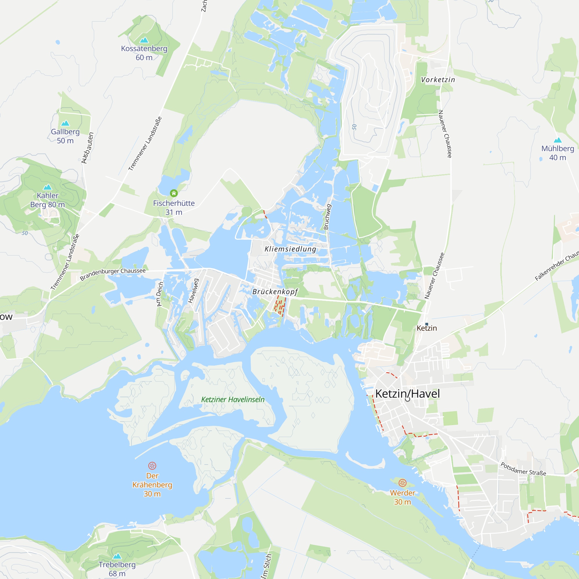 Fischerhütte map