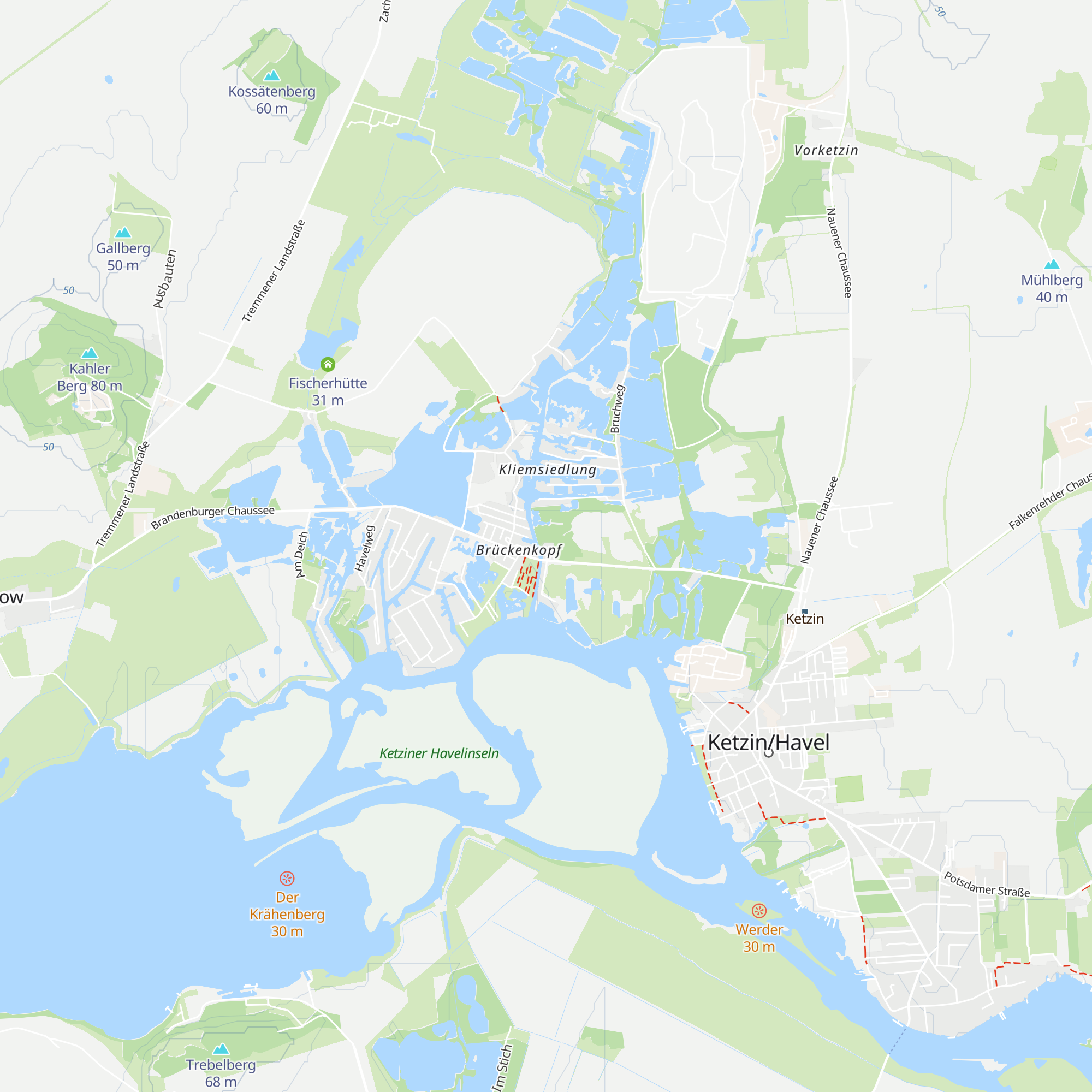 Fischerhütte map