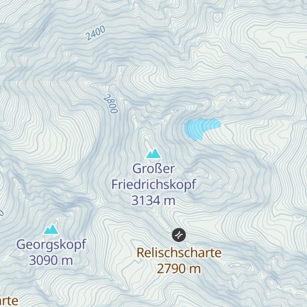 Map of Großer Friedrichskopf