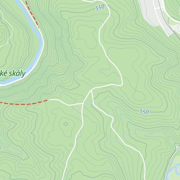 Map of Chata přátelství