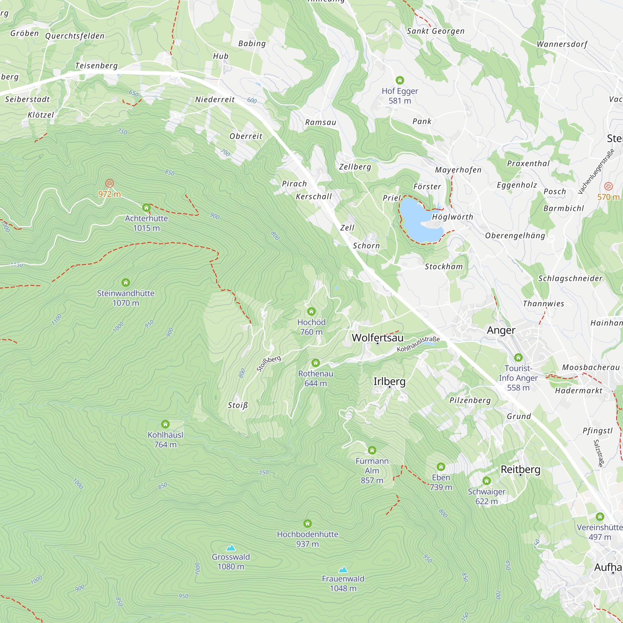 Hochöd map