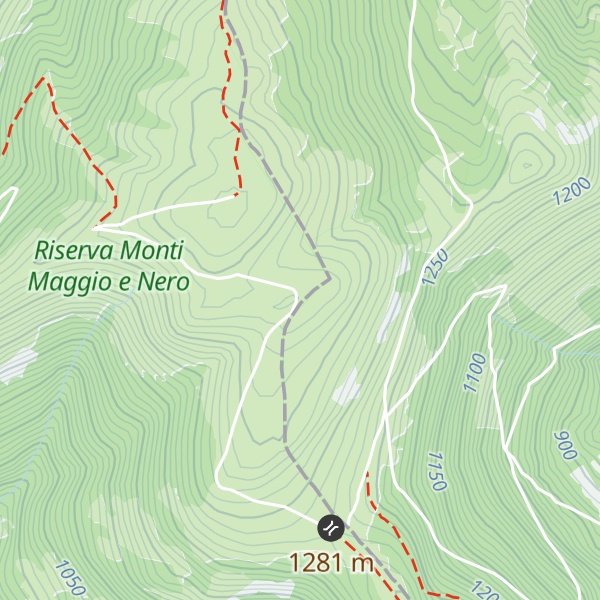 Map of L'Uomo di Sasso