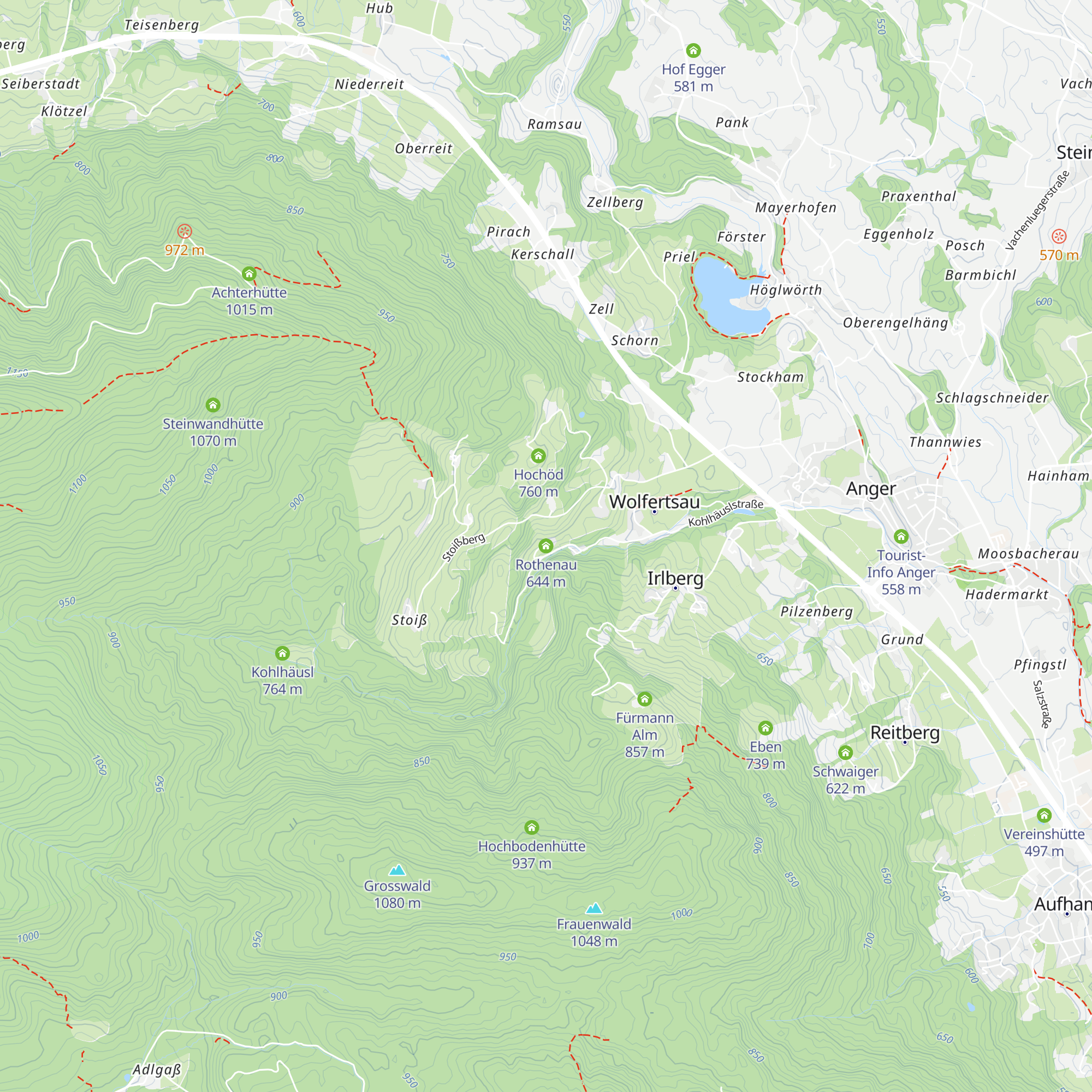 Rothenau map