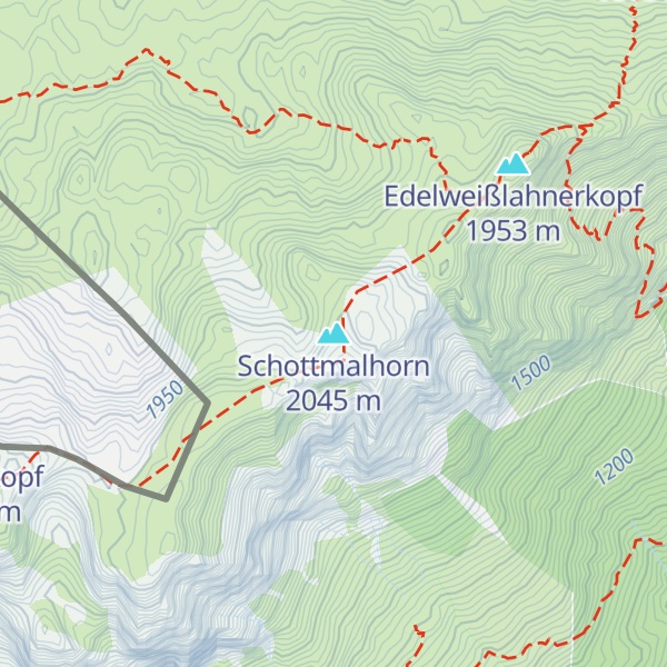 Map of Schottmalhorn