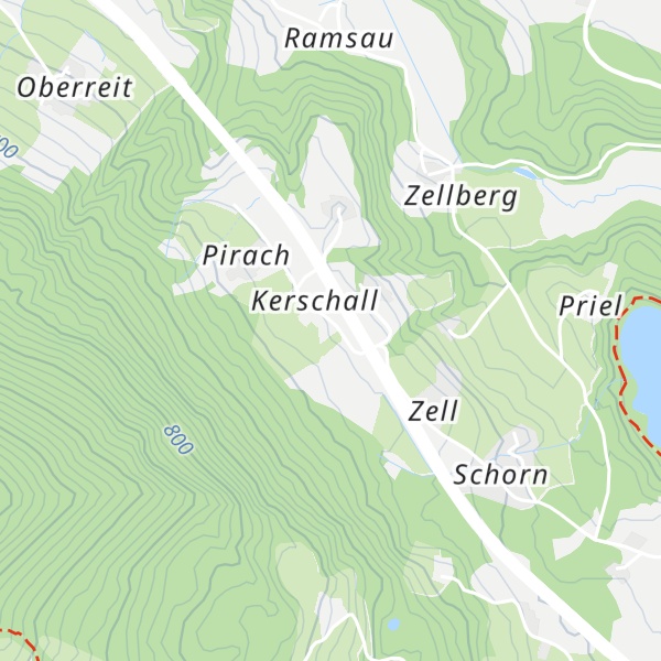 Map of Kerschallhäusl