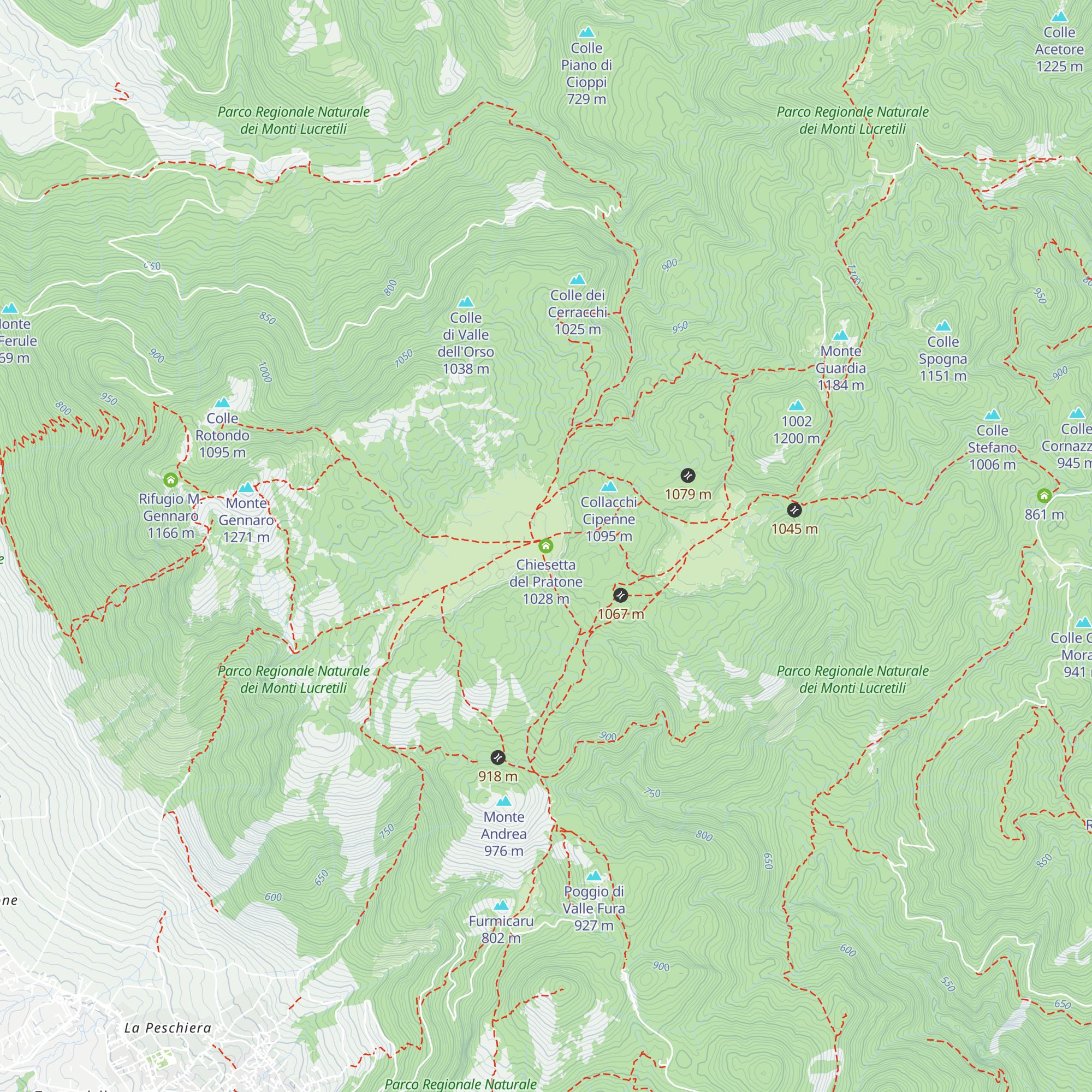 Chiesetta del Pratone map