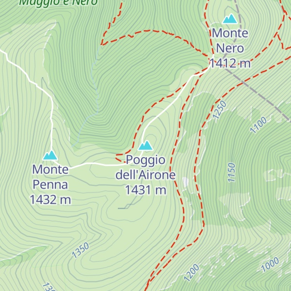 Map of Poggio dell'Airone