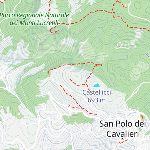 Map of Monte Guardia
