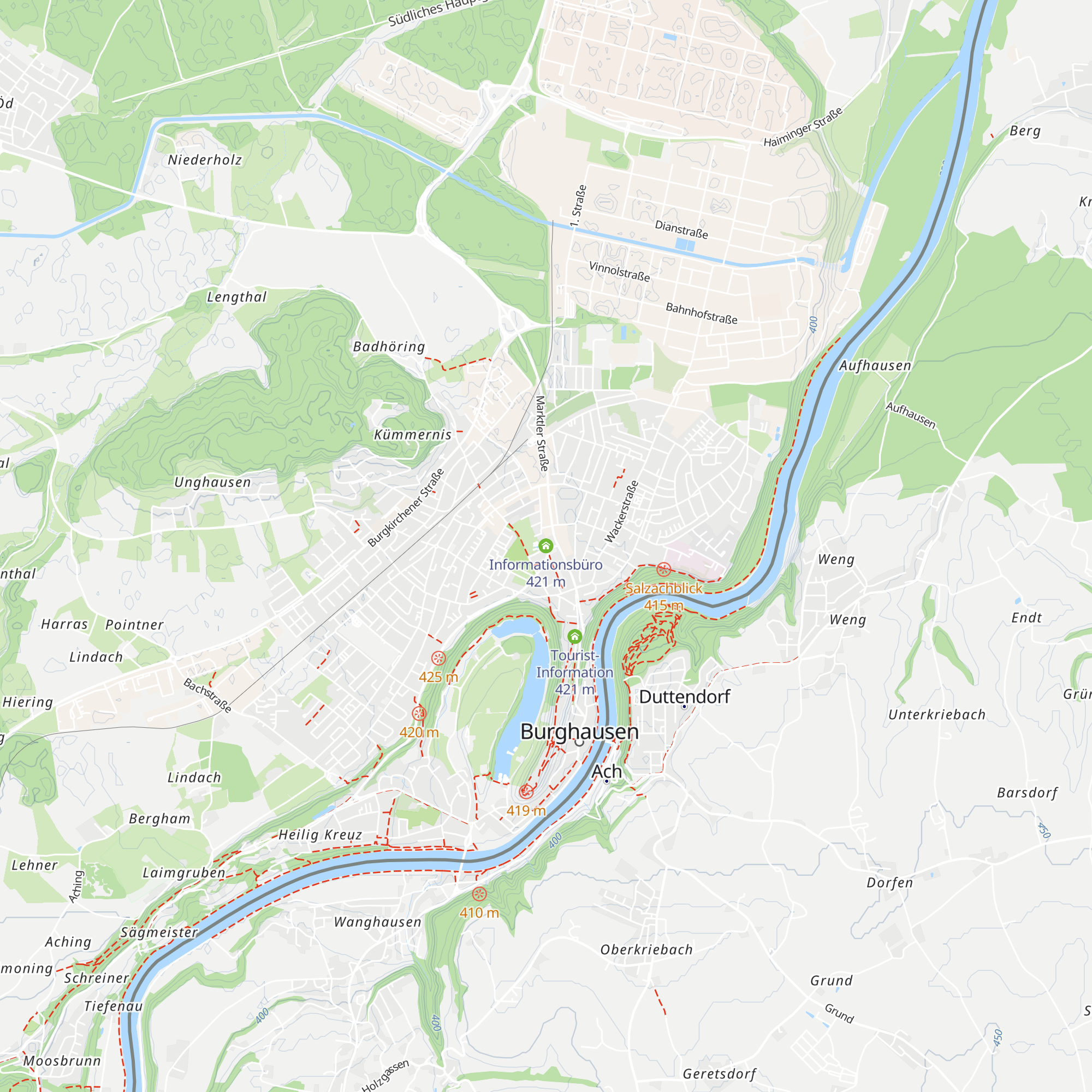 Informationsbüro map