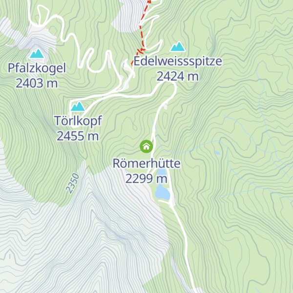 Map of Römerhütte
