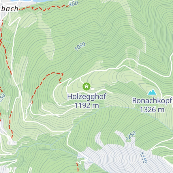 Map of Holzegghof