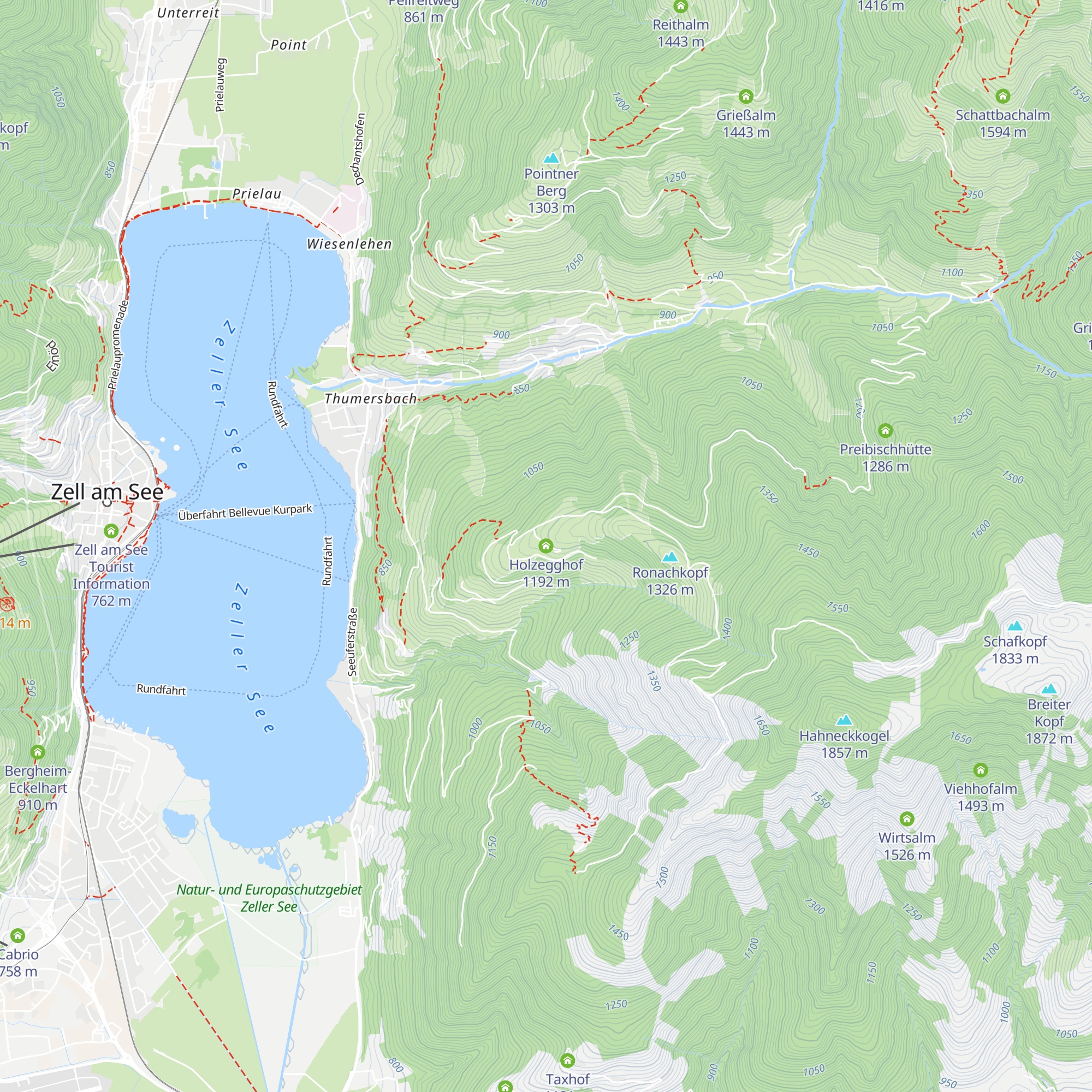 Holzegghof map