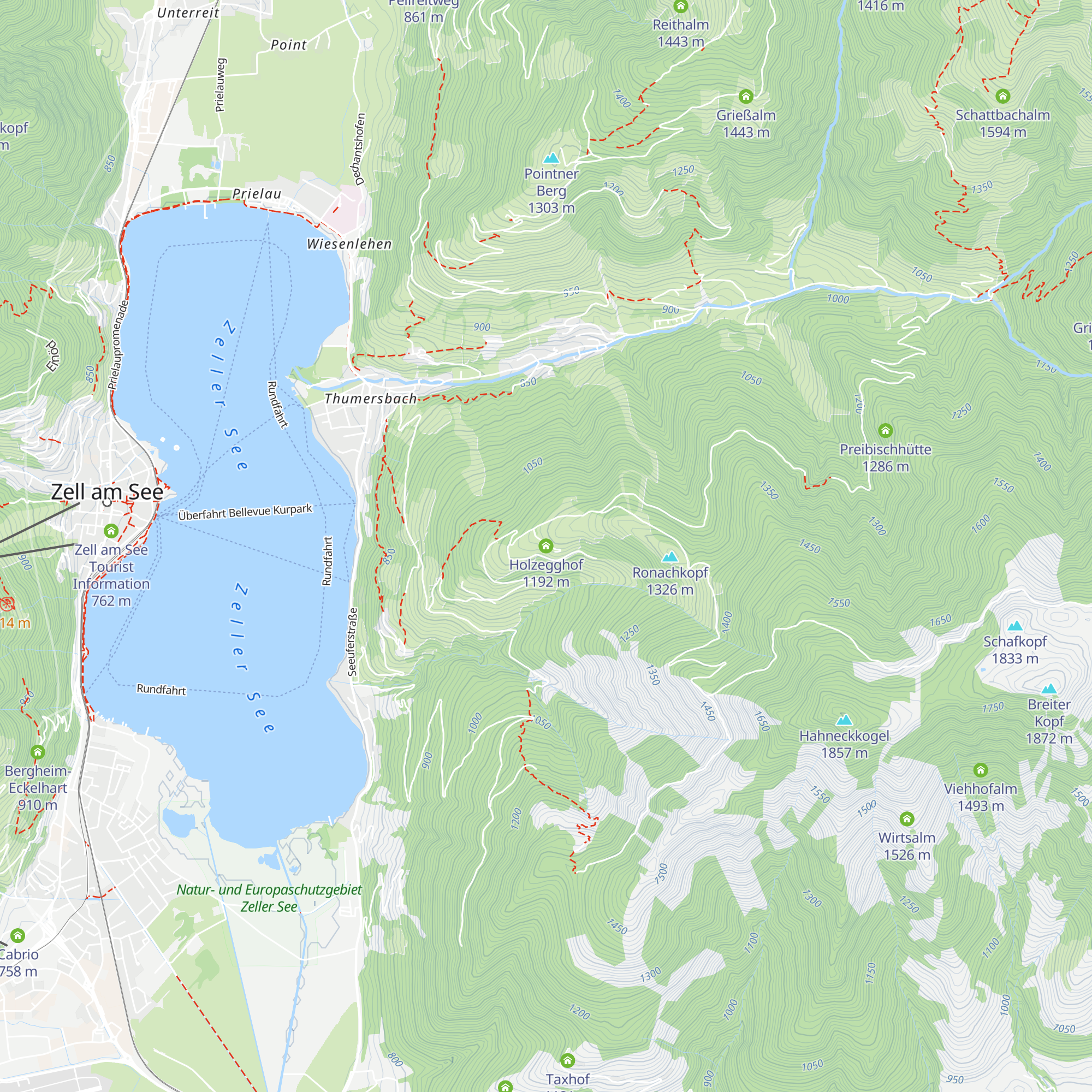 Holzegghof map