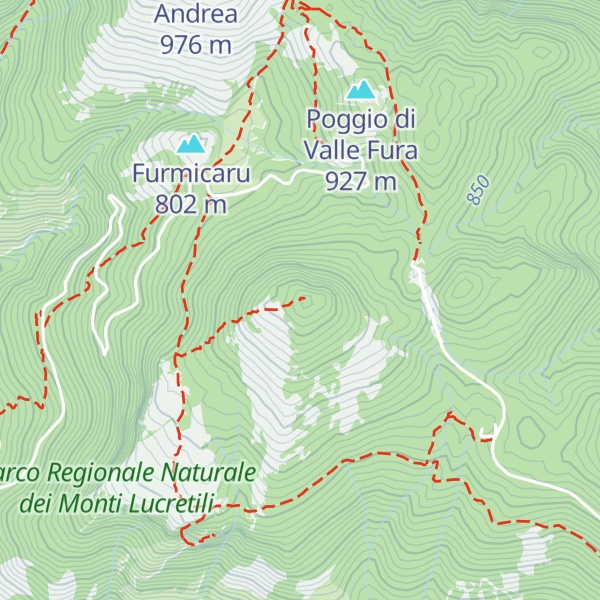 Map of Monte Morra
