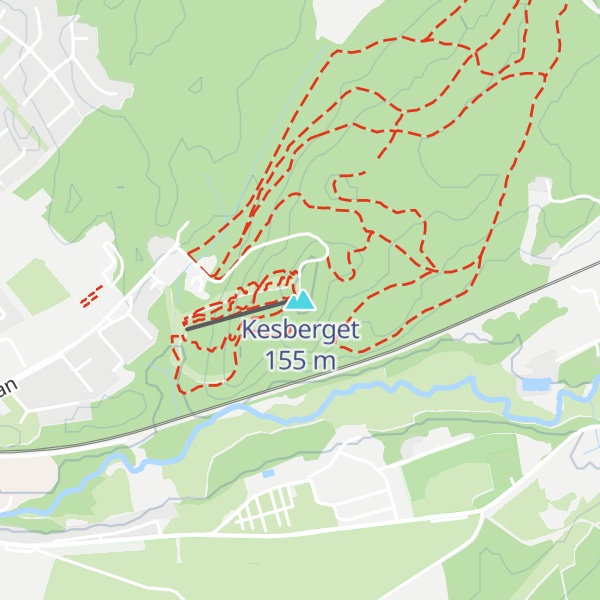 Map of Kesberget