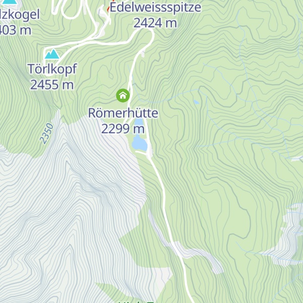 Map of Gasthof Fuscherlacke