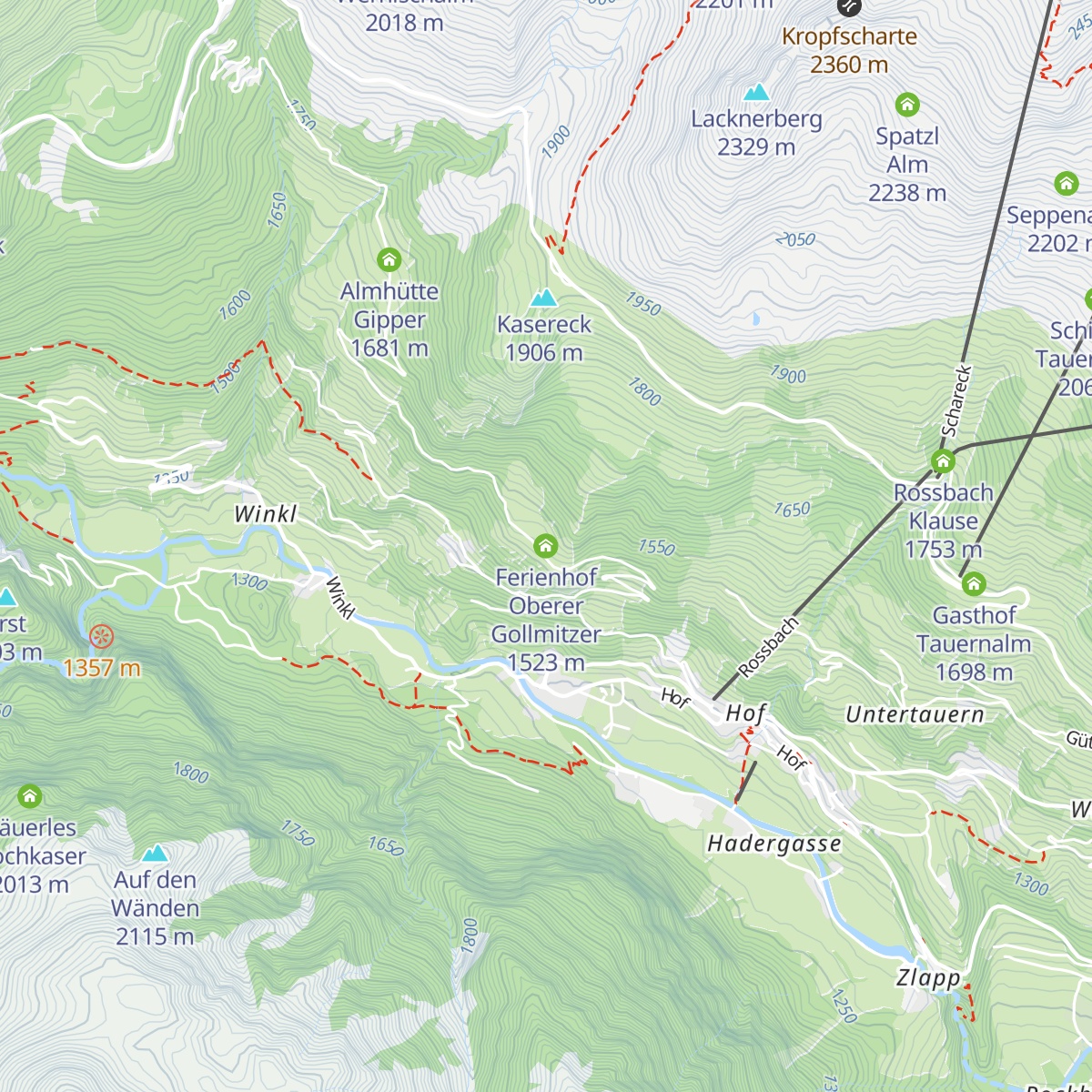 Ferienhof Oberer Gollmitzer map