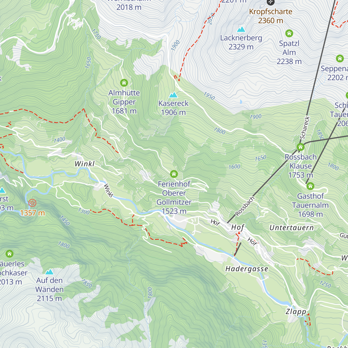 Ferienhof Oberer Gollmitzer map