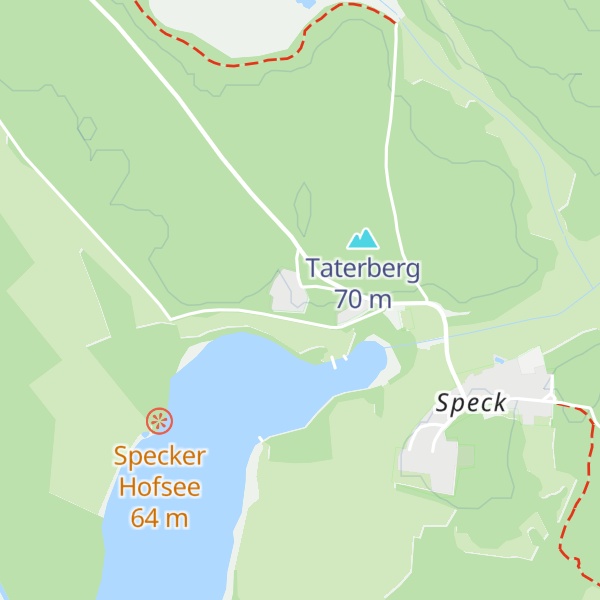 Map of Speck Glashütte