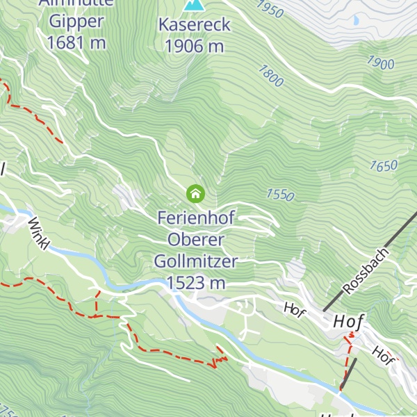 Map of Hohe Wand
