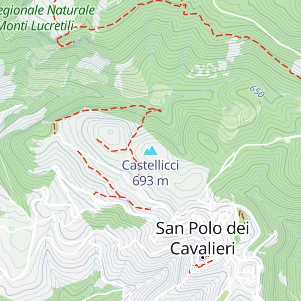 Map of Castellicci