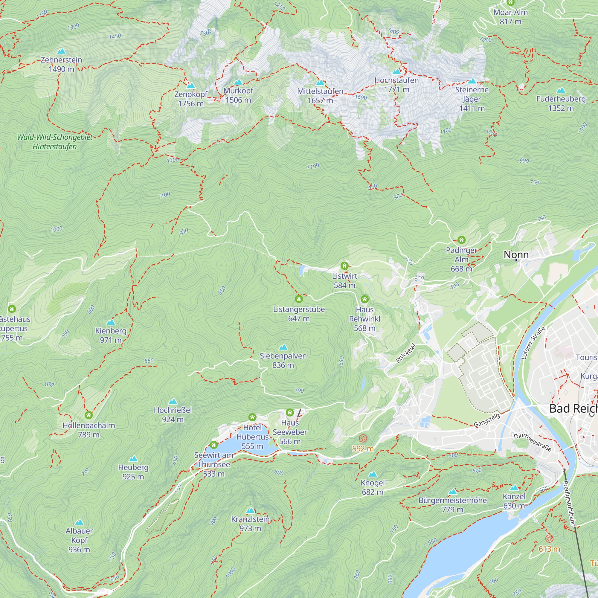 Listangerstube map