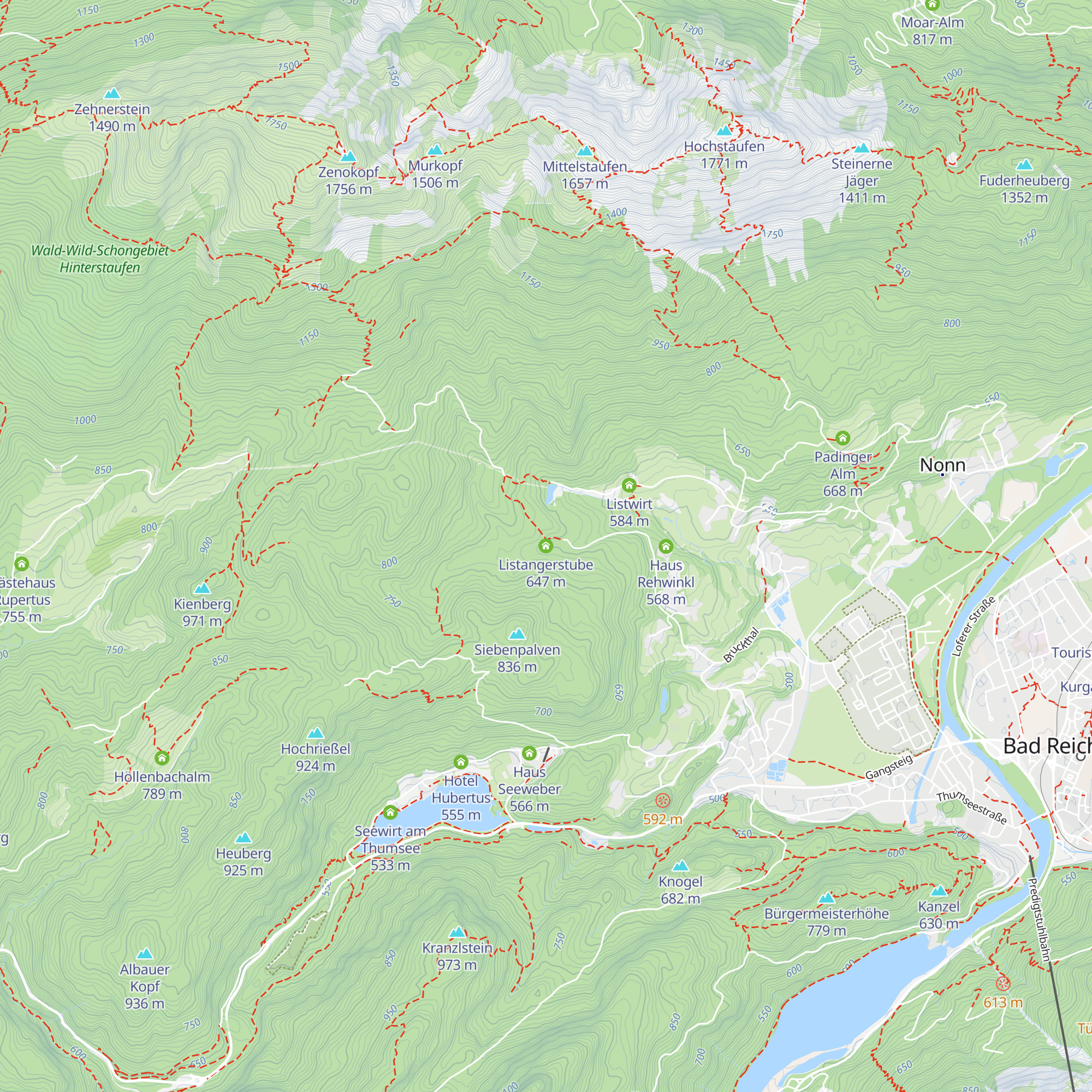Listangerstube map