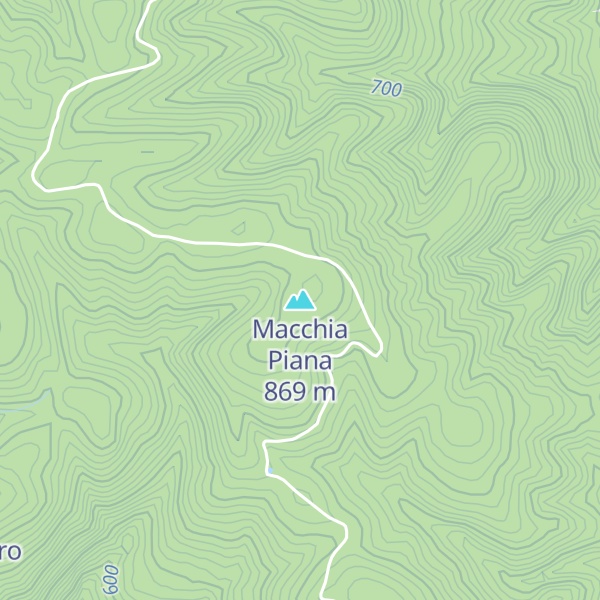 Map of Macchia Piana